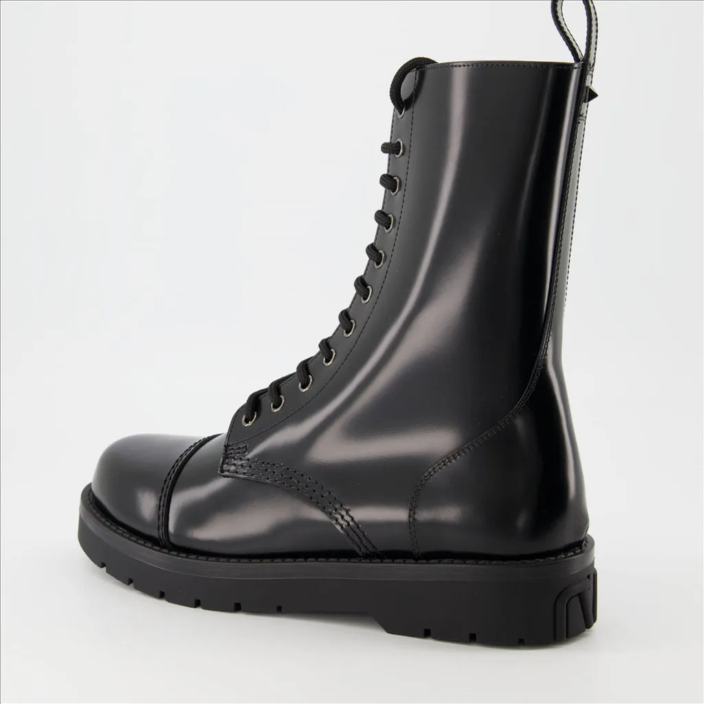 VLogo Combat Boots