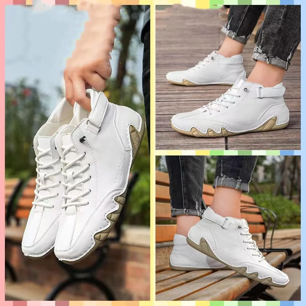 vogany shoesorthopedic Sneakers Women High-Top Sneakers – Breathable, Slip-On, Lightweight, Arch Support Hiking & Driving Shoes