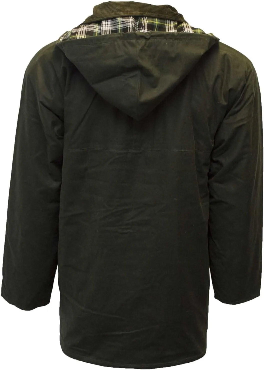 Walker and Hawkes Wax Unpadded Benson Jacket for Men - Lightweight Wind- and Waterproof Canvas Jacket, Premium Waxed Cotton