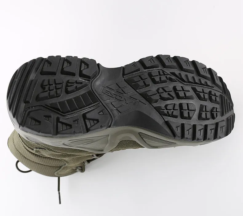 WildKing Men's High Top Waterproof Hiking Combat Boots
