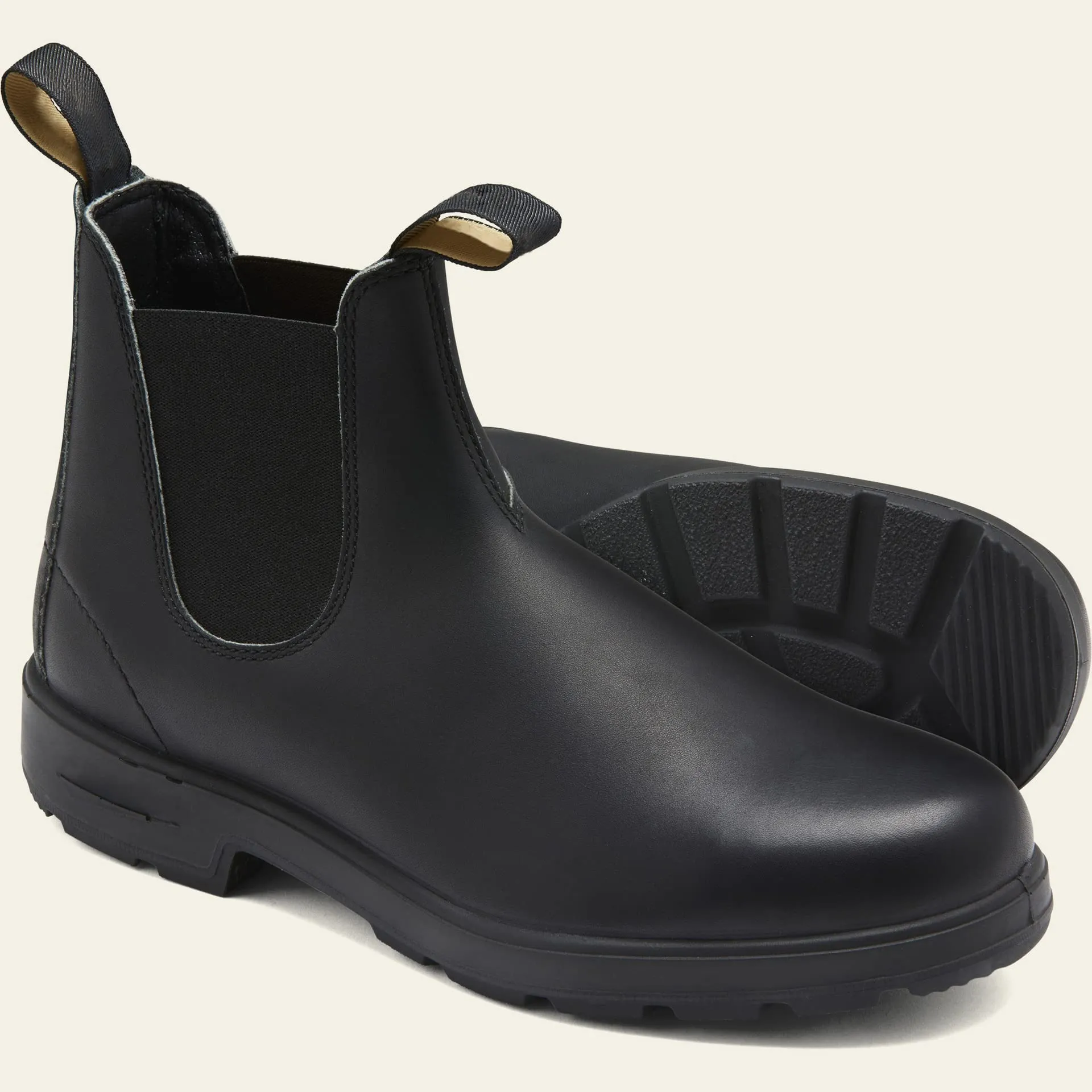 Wildking Men's Waterproof Leather Dress Boots Chelsea Vintage Couple Boots 6585