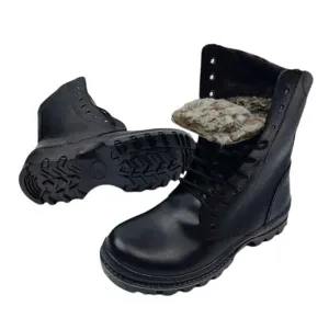 Winter 100% FUR!!! Russian Combat Boots