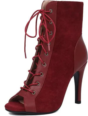 Women Gladiator Sandals Stiletto Peep toe