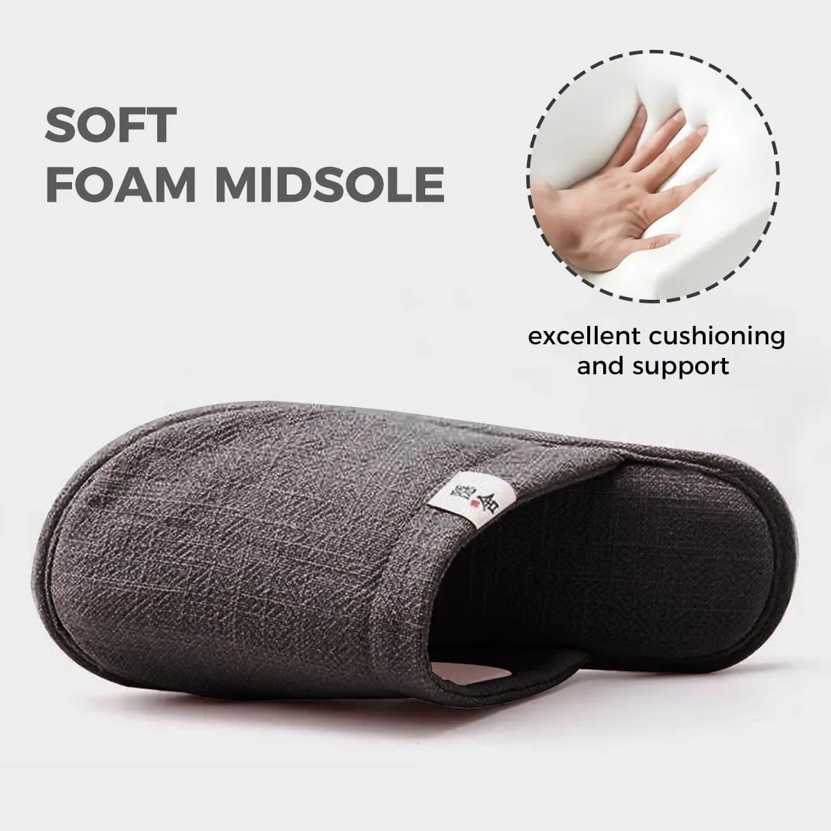 Women Men Comfort House Slippers Warm Home Shoes Anti-Skid Slippers Outdoor Indoor