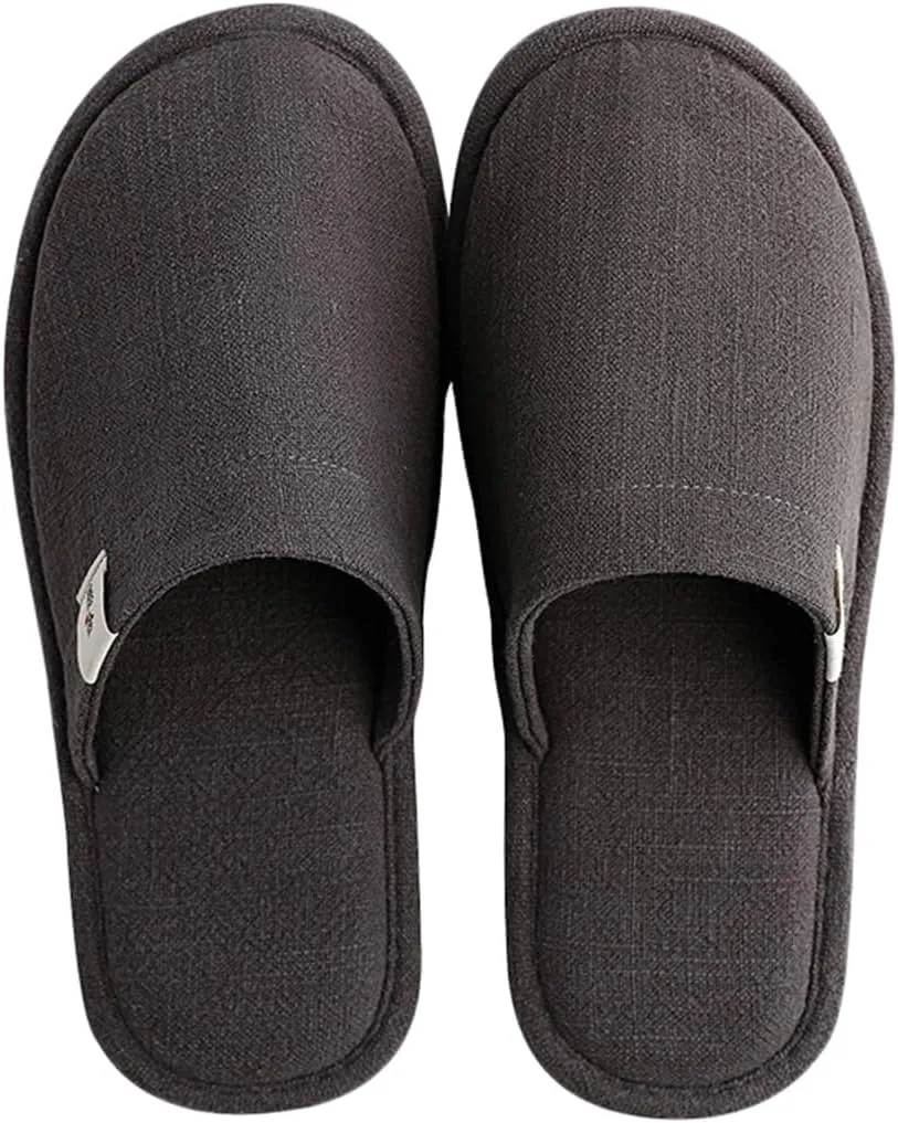 Women Men Comfort House Slippers Warm Home Shoes Anti-Skid Slippers Outdoor Indoor