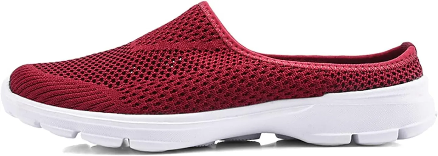 Women Mesh Sneaker Comfortable Breathable Lightweight Walking Shoes with Arch Support Summer Slip On Casual Sneakers