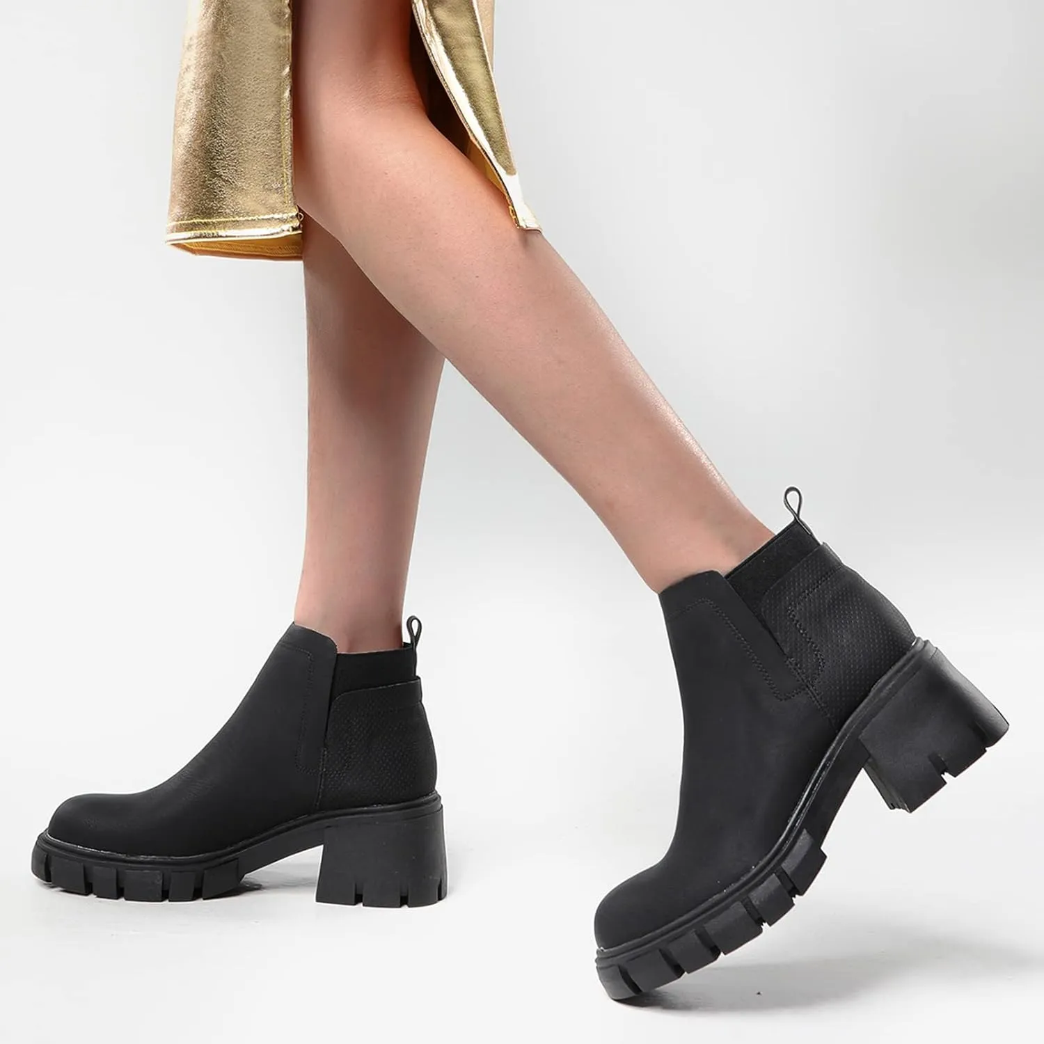Womens Ankle Boots Ankle Boots for Women No Heel Working Boots for Women Tall Black Boots for Women No Heel Ankle Boots for Women with Heel Comfort Women's Black Ankle Boots Size 10