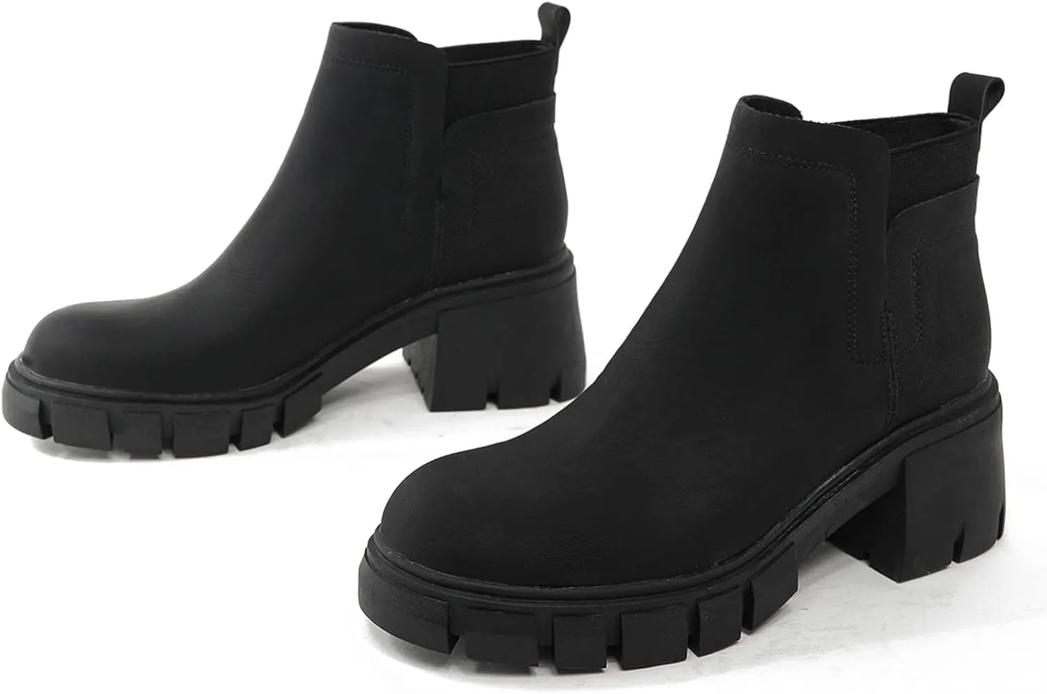 Womens Ankle Boots Ankle Boots for Women No Heel Working Boots for Women Tall Black Boots for Women No Heel Ankle Boots for Women with Heel Comfort Women's Black Ankle Boots Size 10