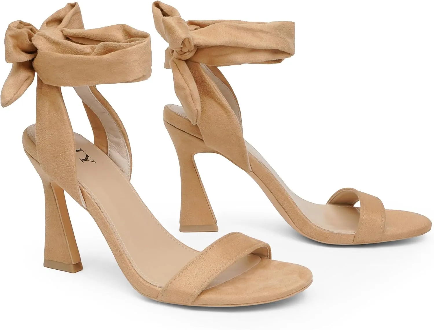 Women's Black Gladiator Stiletto Heeled Sandals