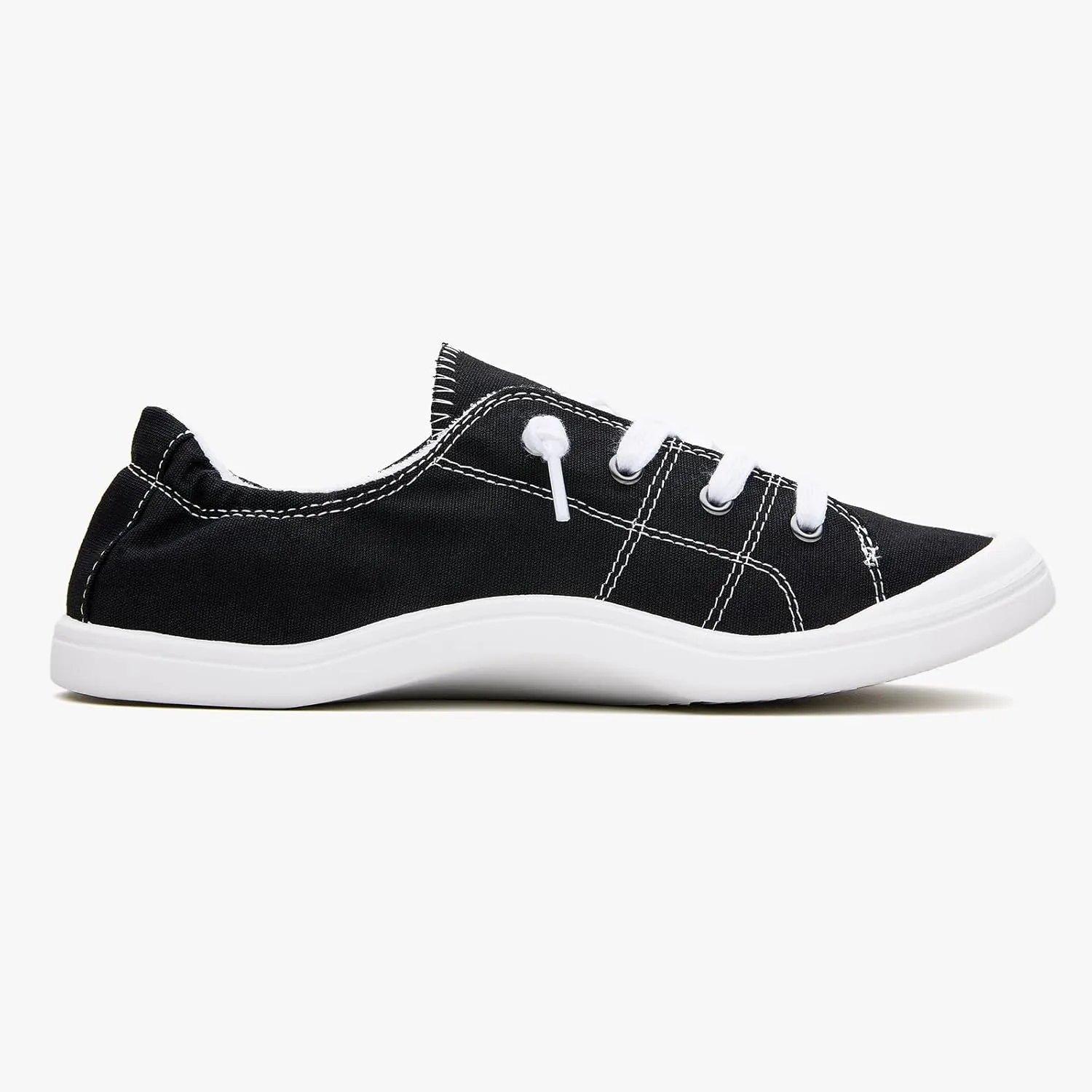 Women's Fashion Casual Slip-On Sneakers Comfort Lightweight Low Top Canvas Shoes