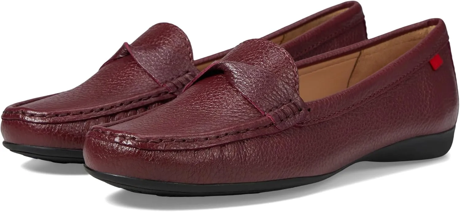 Women's Genuine Leather Casual Comfort Slip on Loafers