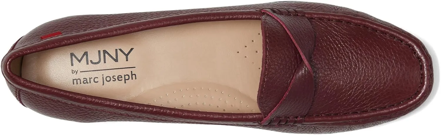 Women's Genuine Leather Casual Comfort Slip on Loafers