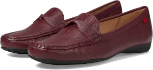 Women's Genuine Leather Casual Comfort Slip on Loafers