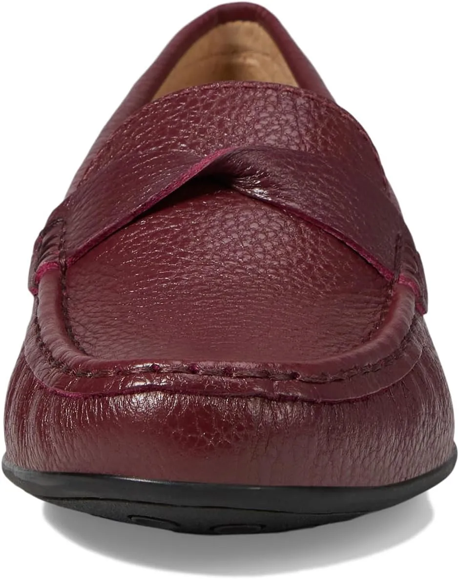 Women's Genuine Leather Casual Comfort Slip on Loafers