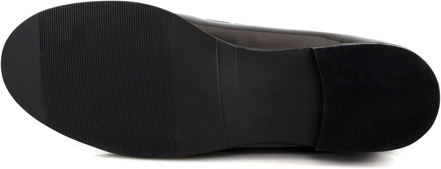 Womens Genuine Leather Comfort Slip on Penny Loafers