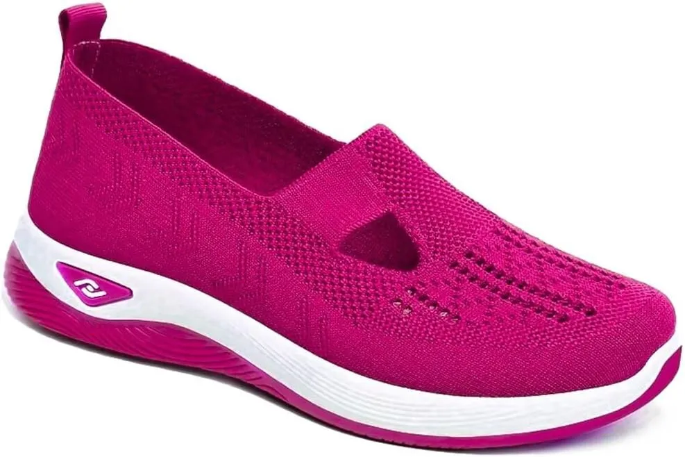 Women's Orthopedic Mesh Walking Shoes Athletic Sport Running Sneakers Slip-on Cozy Breathable
