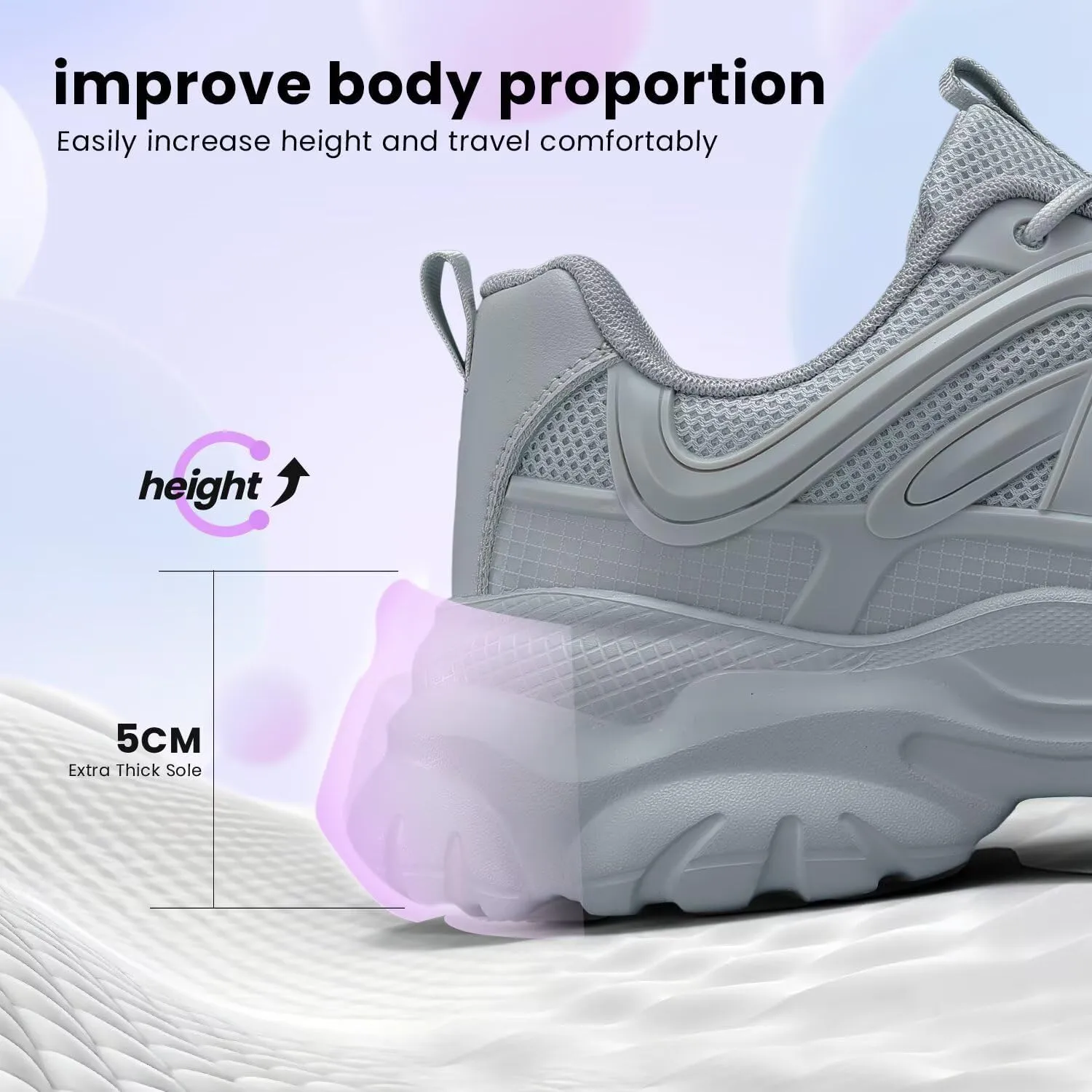 Women's Road Running Shoes Non Slip Ladies Walking Fashion Athletic Sneakers Work Gym Comfort Lightweight Mesh Soft Sole
