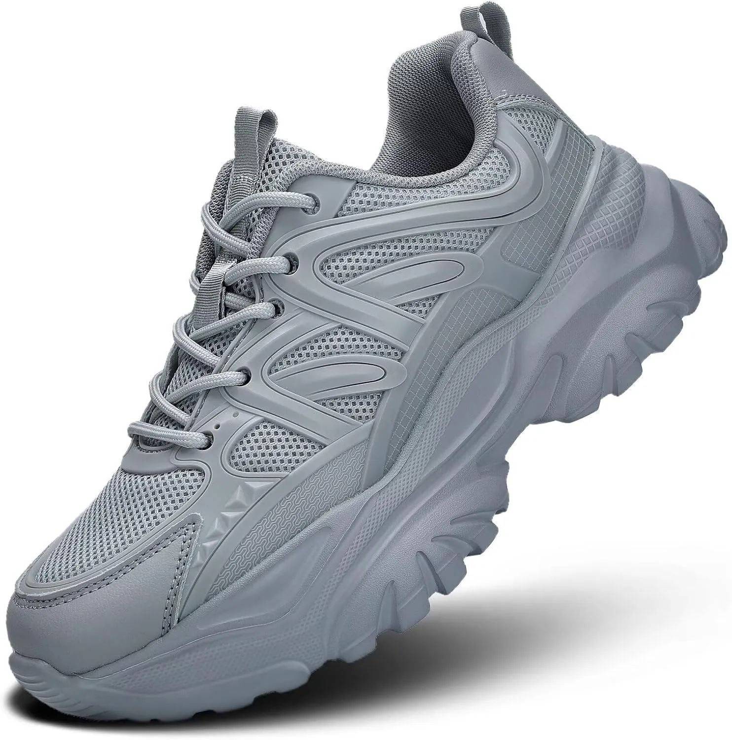 Women's Road Running Shoes Non Slip Ladies Walking Fashion Athletic Sneakers Work Gym Comfort Lightweight Mesh Soft Sole
