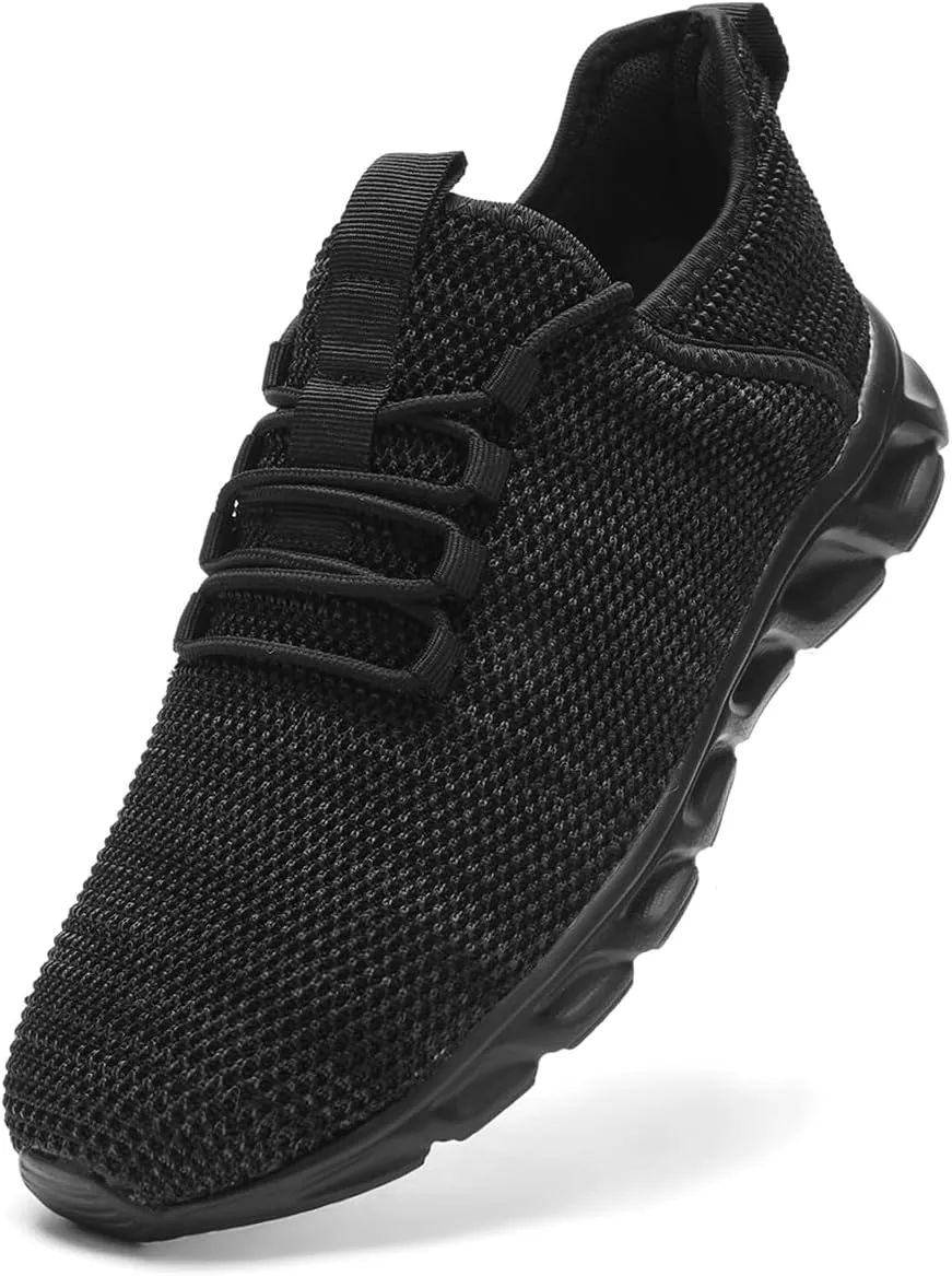 Womens Running Shoes Casual Slip on Breathable Lightweight Walking Tennis Sneakers Comfortable Fashion Athletic Sports Gym Trainers