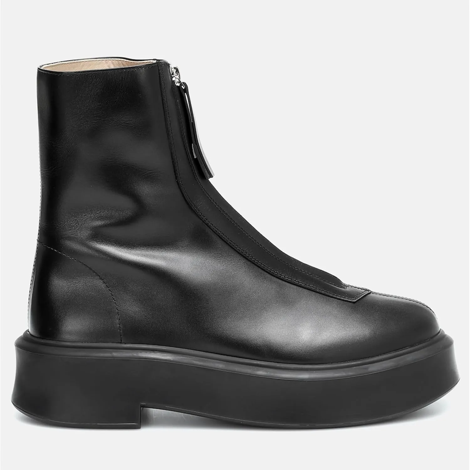 Women's Suede Platform Ankle Chelsea Boots - Comfortable, Casual, Chunky Low Heel, Front Zipper