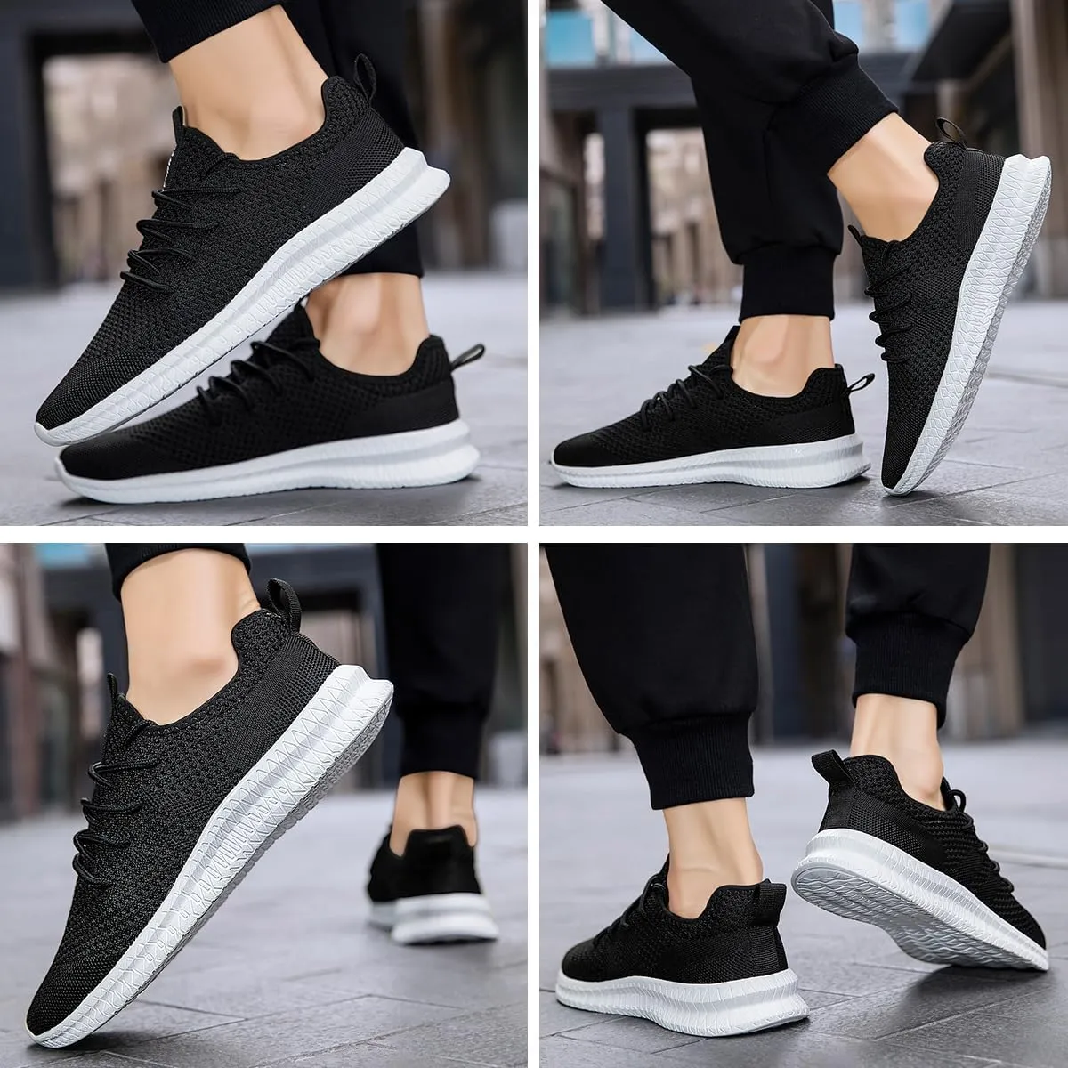 Womens Walking Running Shoes Sneakers Slip On Sport Tennis Athletic Gym Shoes Casual Fashion Lightweight Breathable Non Slip Workout Workout Trainers Shoe