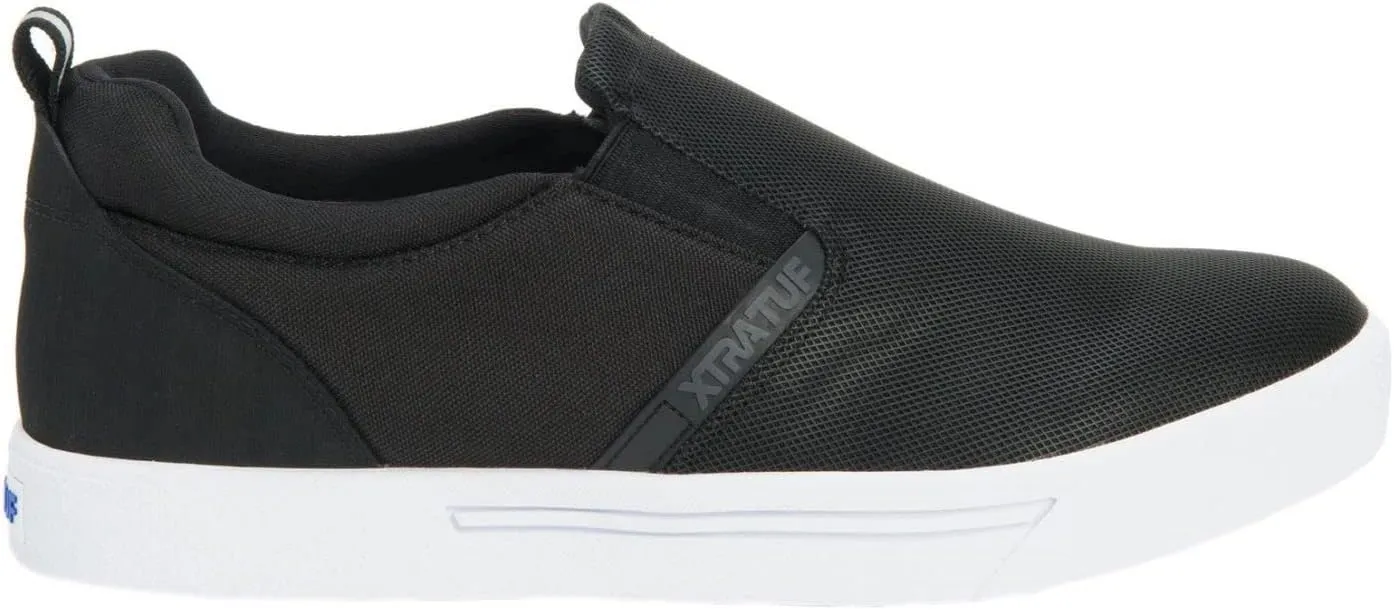 Xtratuf Men's Topwater Slip-on, Black, Size 7.5(M)
