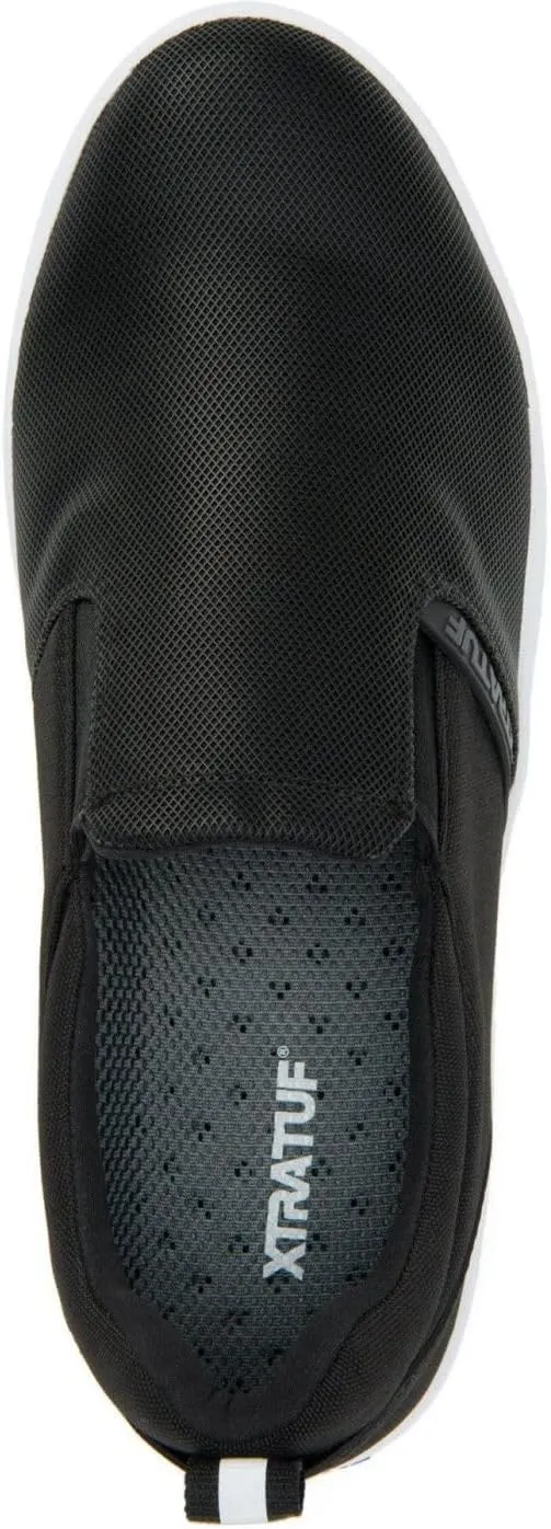 Xtratuf Men's Topwater Slip-on, Black, Size 7.5(M)