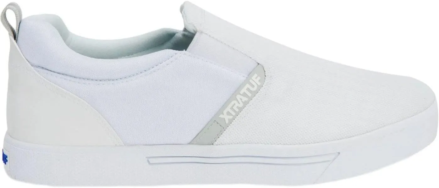 Xtratuf Men's Topwater Slip-on, White, Size 8.5(M)