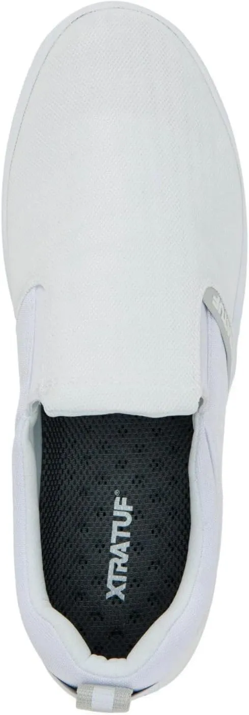Xtratuf Men's Topwater Slip-on, White, Size 8.5(M)