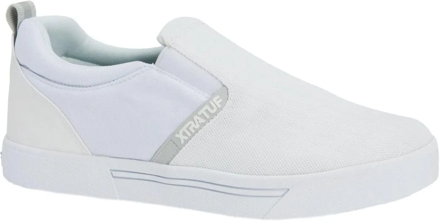 Xtratuf Men's Topwater Slip-on, White, Size 8.5(M)