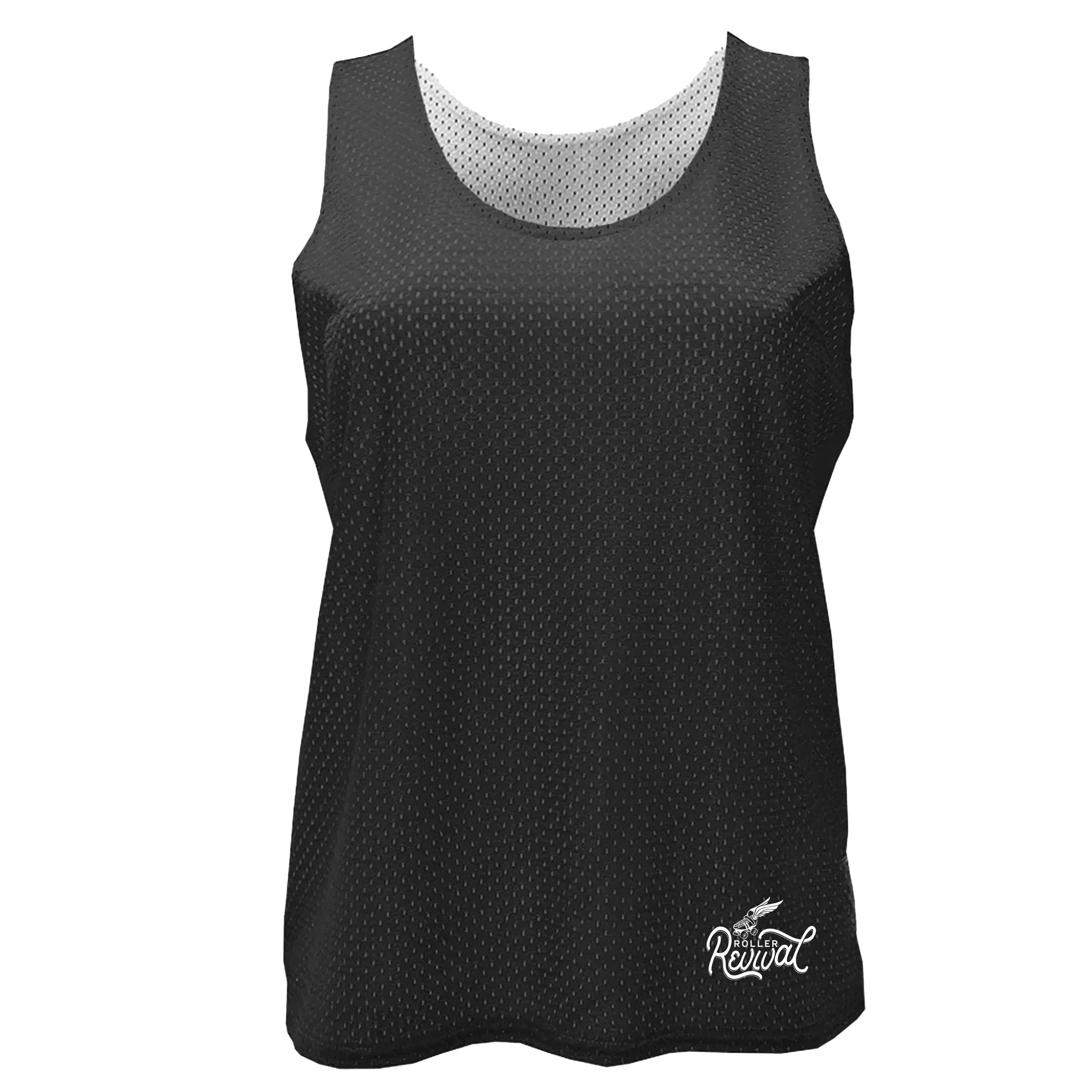 Youth Girls Reversible Black/White Scrimmage Jersey